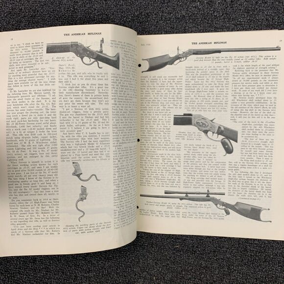 Vintage The American Rifleman Magazine July 1930 Sporting Hunting Firearms - Picture 9 of 11